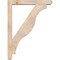 Ekena Millwork Funston Craftsman Smooth Bracket w/ Offset Brace, Douglas Fir, 5 1/2"W x 36"D x 48"H BKT0604X36X48FST04SDF - alternate 3